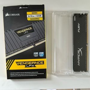 one 16 gb ddr4 vengeance lpx corsair ram